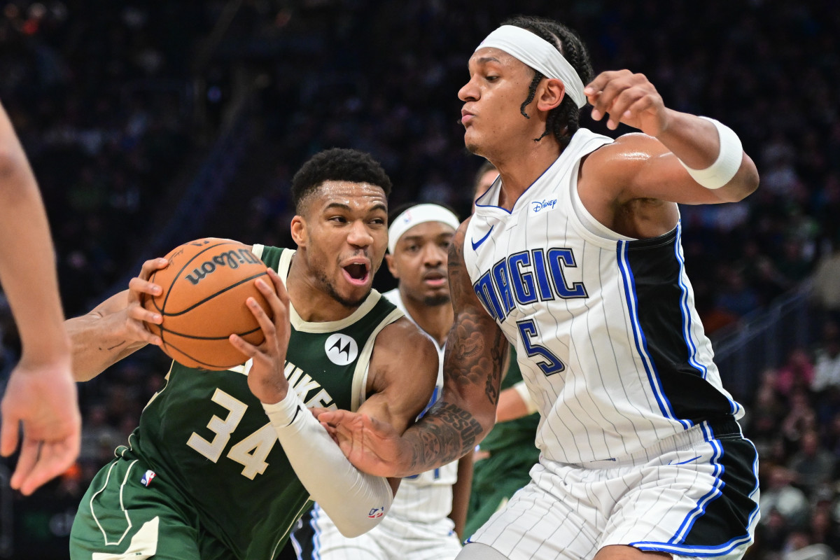 Paolo Banchero is averaging 21.2 points in his second NBA season for the Orlando Magic. 
